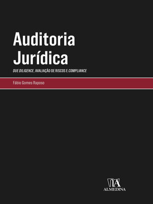 cover image of Auditoria Jurídica--Due Diligence, Avaliação de Riscos e Compliance